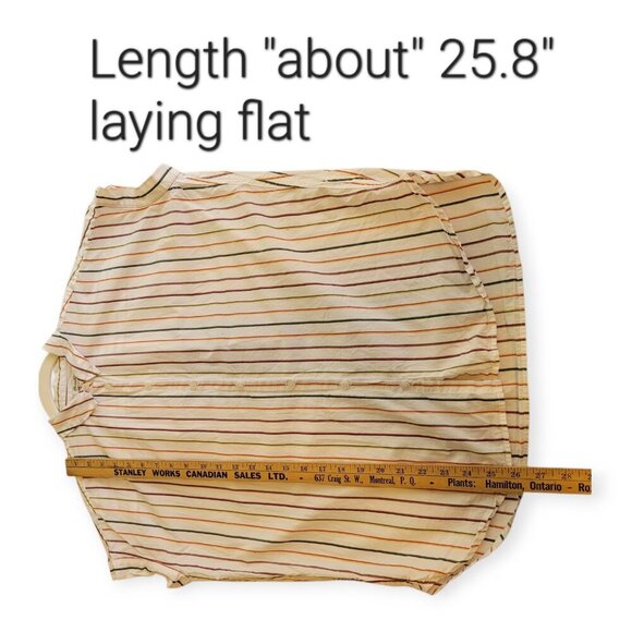 Madewell Central Oversized Sadie Stripe Shirt Small - Picture 10 of 12